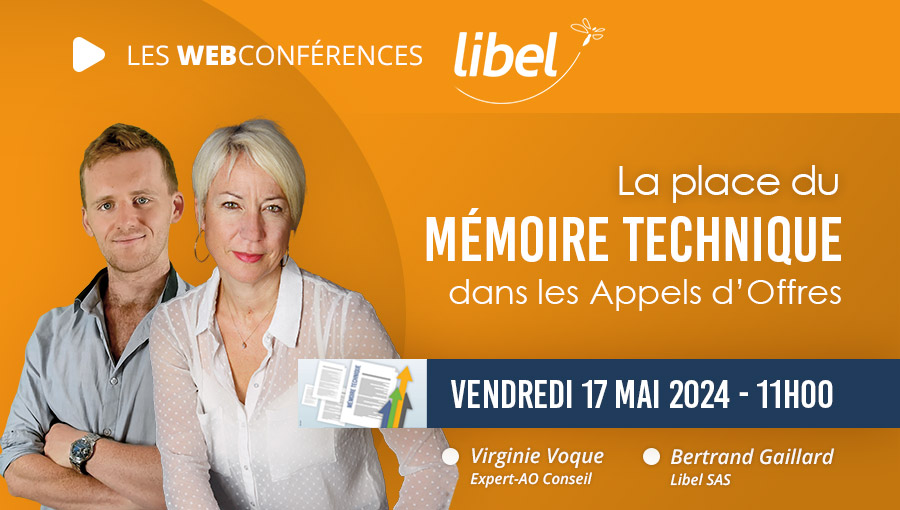 Webinar : la place du mémoire technique dans vos candidatures Marchés Publics